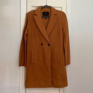 J Crew Daphne Italian Boiled Wool Coat